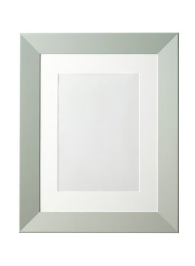 Modern 30x40 cm Photo and Art Frame with Plastic Front Protection - Pale Grey-Green - Image 5